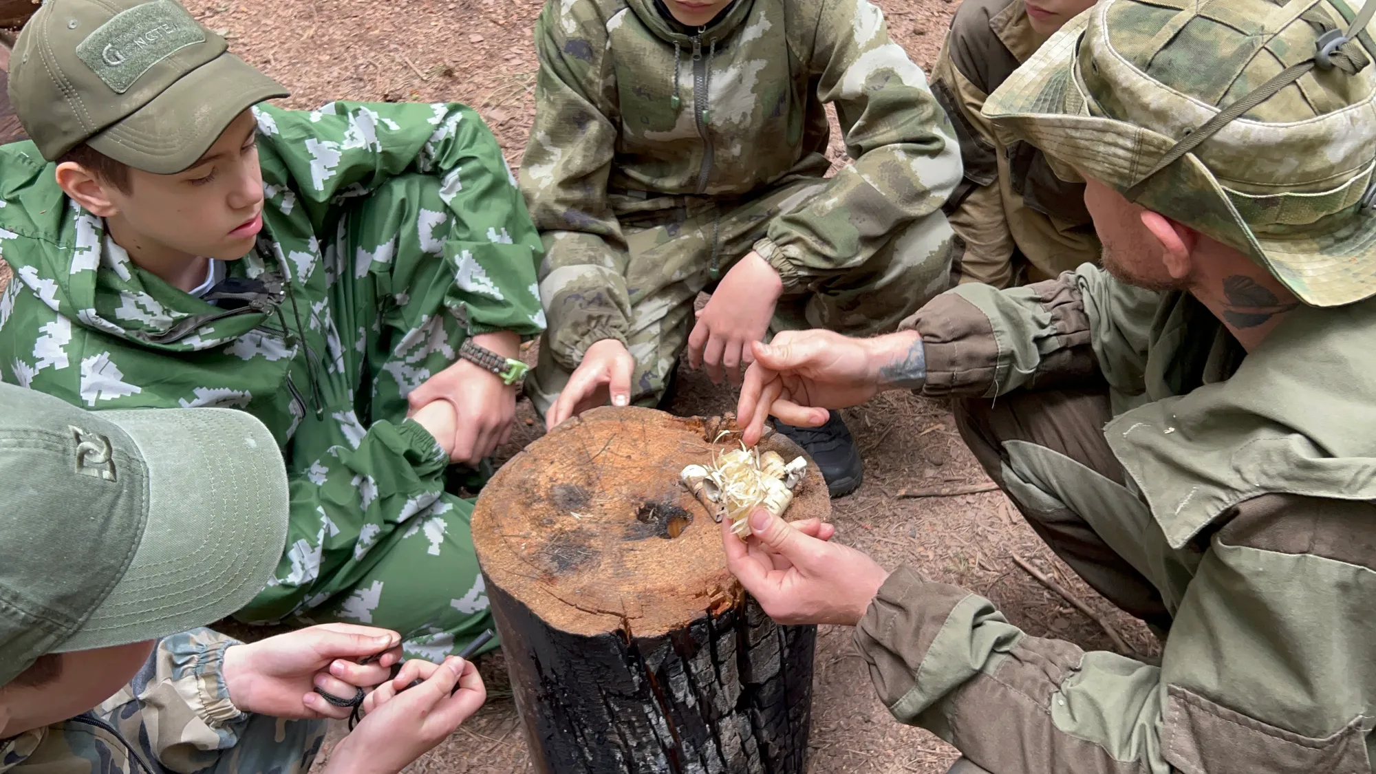 Добыча огня и воды